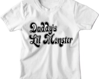 Daddys Lil Monster - Etsy UK