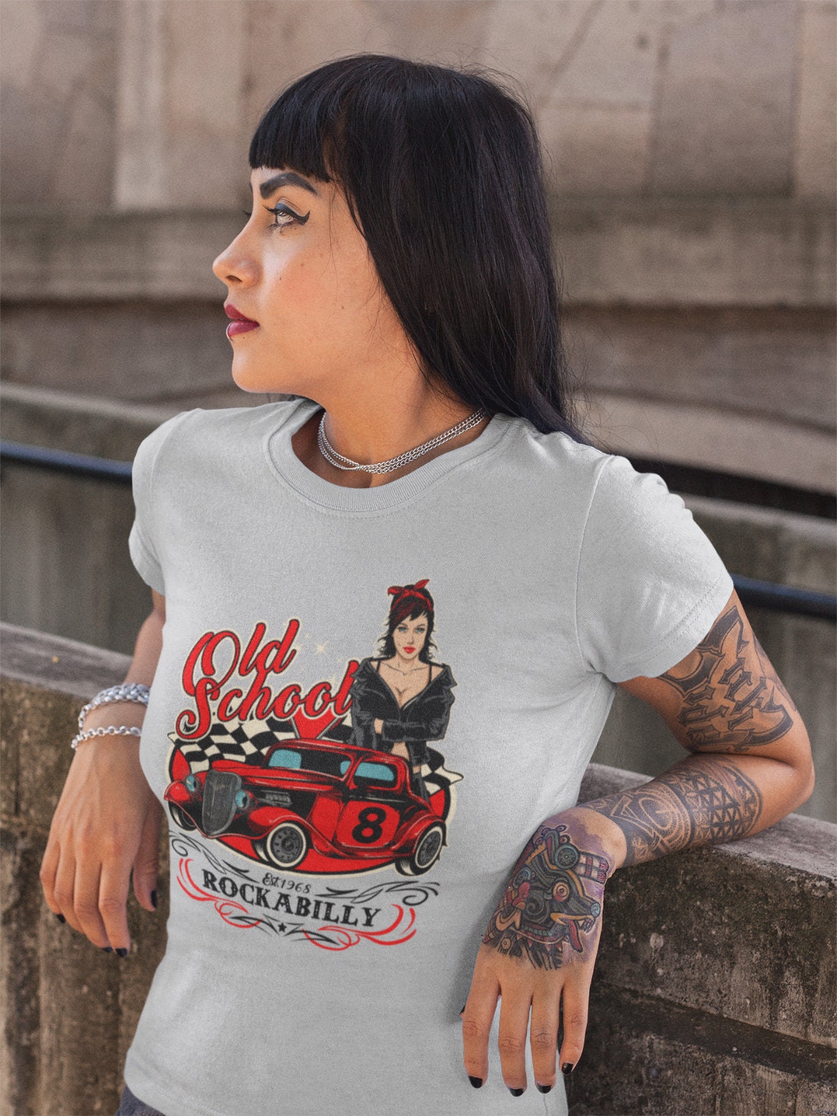 Rockabilly Rules' Men's Premium T-Shirt