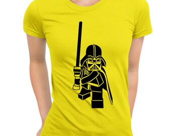 Brick Vader Women's T-shirt Screen Printed 