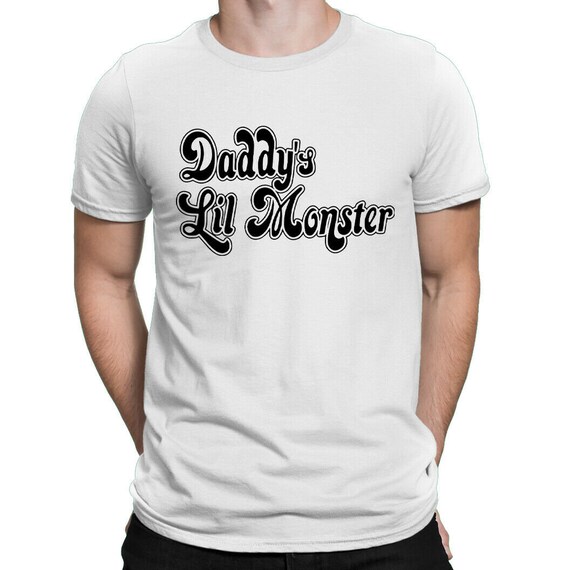 Daddy's Lil Monster Mens T-shirt Screen 