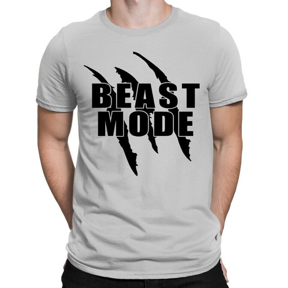 derrota físico Deflector Beast Mode Camiseta de hombre / serigrafiada - Etsy España