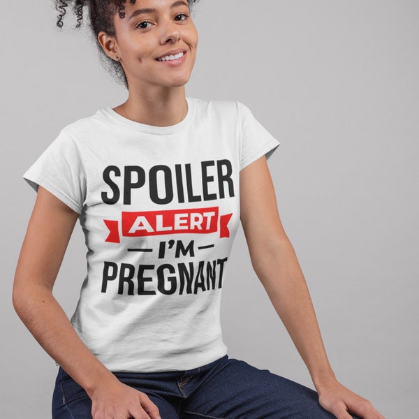 Alerte spoiler - Je suis enceinte | T-shirt femme