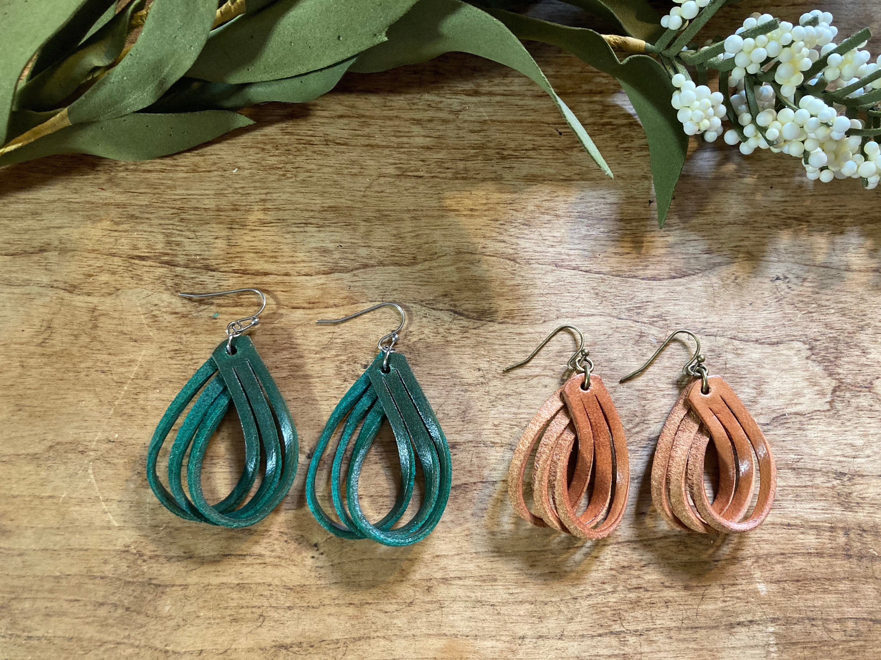 DIY Leather Earring Workshop \\ March 24th \\ Mount Vernon – MOSS BAGS