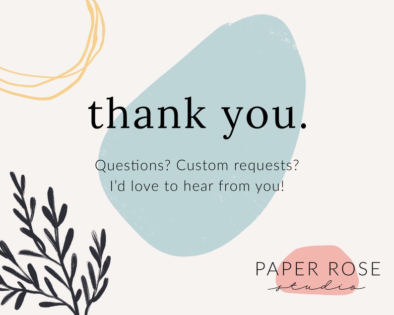 Elegant personalized stationery Modern stationary for women and men Set of 10 flat custom note cards with envelopes