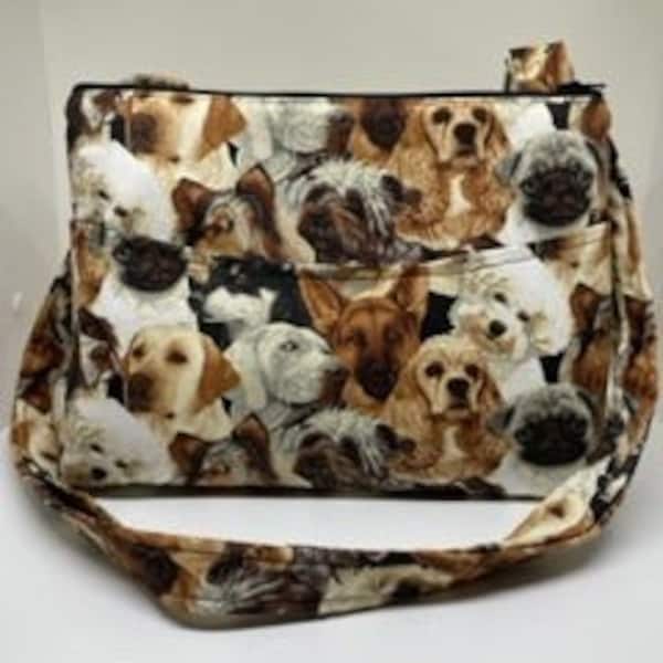 Purse With Dogs Etsy