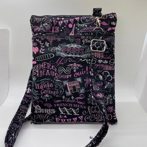 Paris Crossbody Pouch with Adjustable Strap