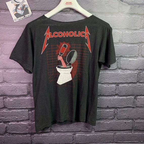 Alcoholica Metallica vintage shirt