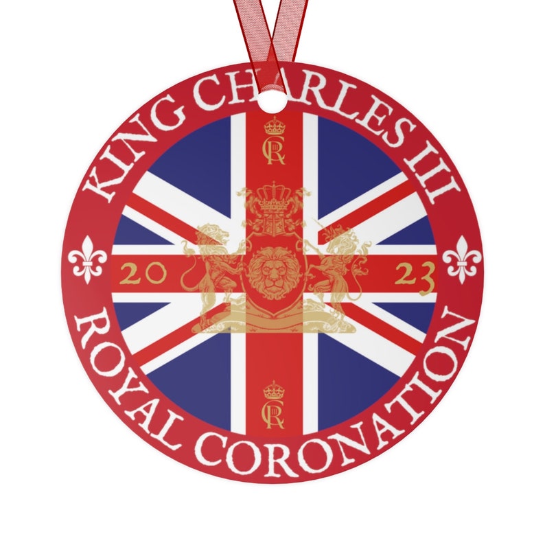 KING CHARLES III Royal Coronation 2023 Ornament King Charles Etsy
