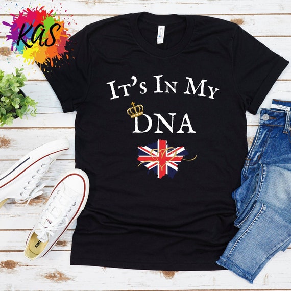 It's In My Dna British Flag England Uk Britain Shirt Gift It's In My Dna British Flag England Uk Britain Shirt Gift
