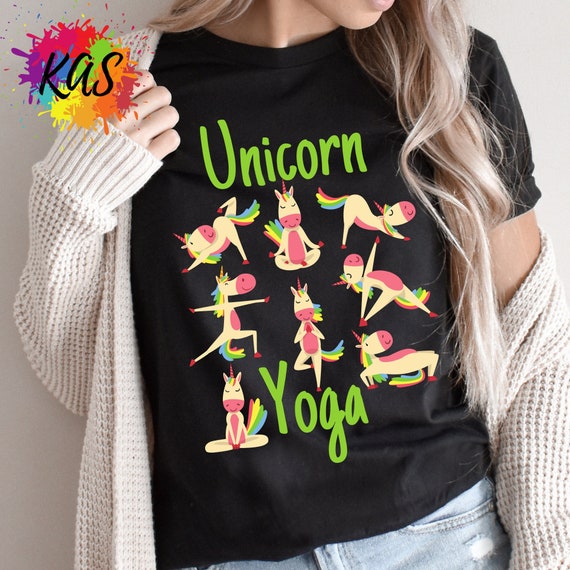 Namaste Yoga Unicorn Magic | Yoga Unicorn T-Shirt & Gift Namaste Yoga Unicorn Magic | Yoga Unicorn T-Shirt & Gift