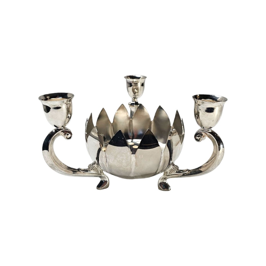 Newbridge Silver Company Epergne Candle Holder Set