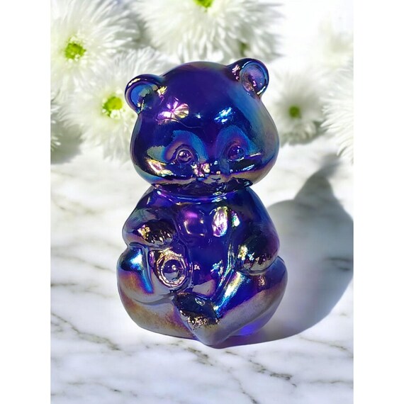 FENTON カーニバルガラス フラワーベース USAヴィンテージ