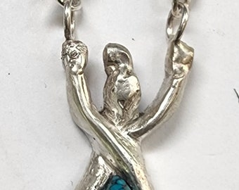 49- Silver Lady with Turquoise