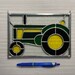 Tractor Stained Glass Pattern 5.5 X 8 Full Scale Digital Download ...