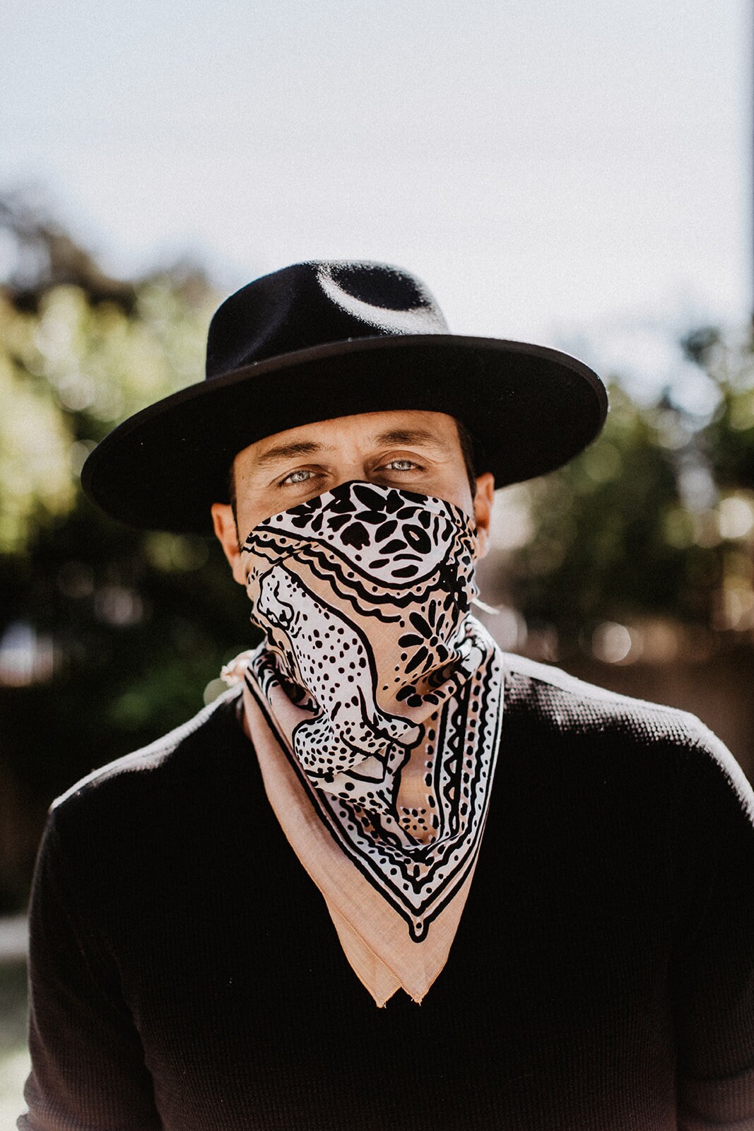 Bandana Original Unique Artist Design Gives Back to Etsy