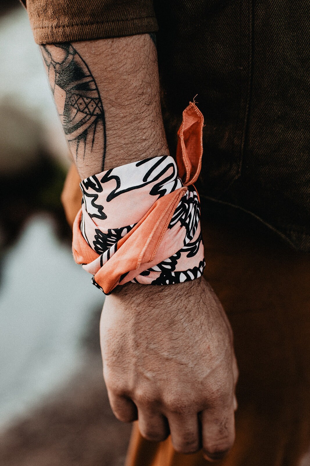 Bandana Original Unique Artist Design Gives Back to Etsy Norway