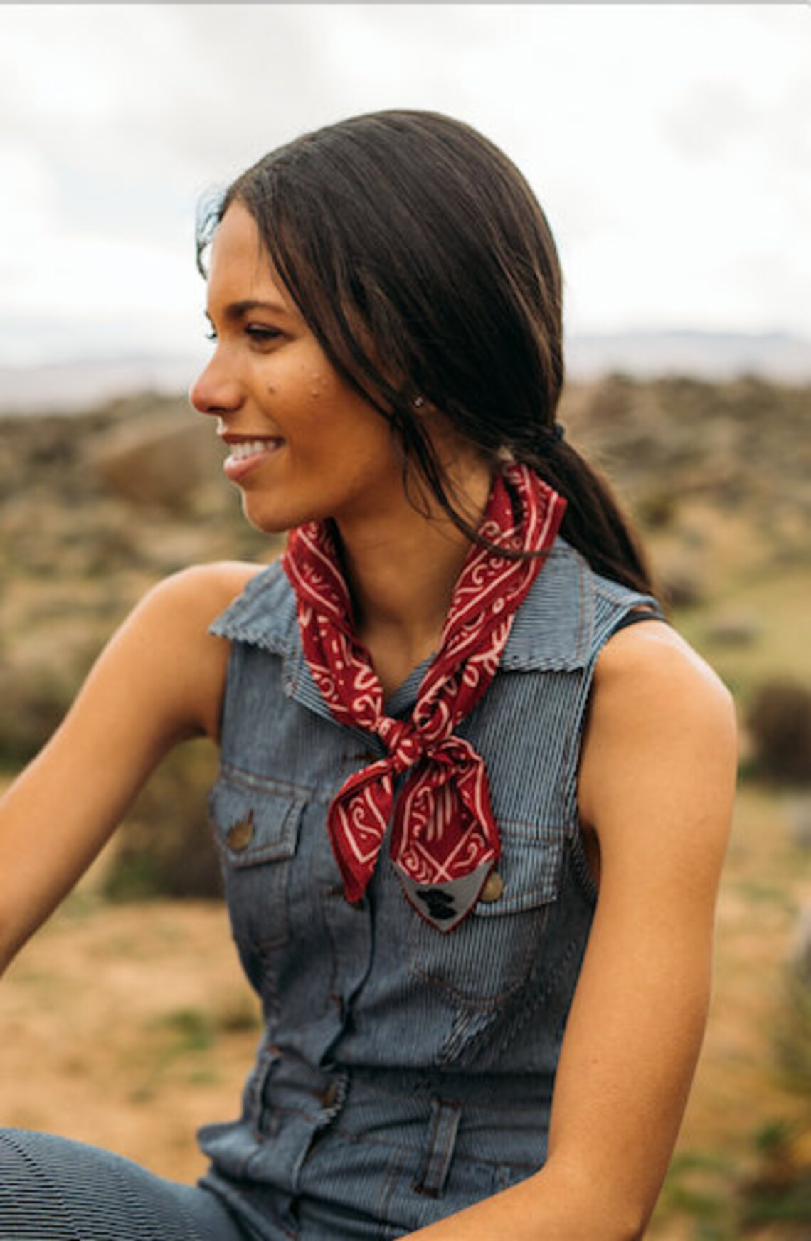 Bandana Original Unique Artist Design Gives back to Etsy