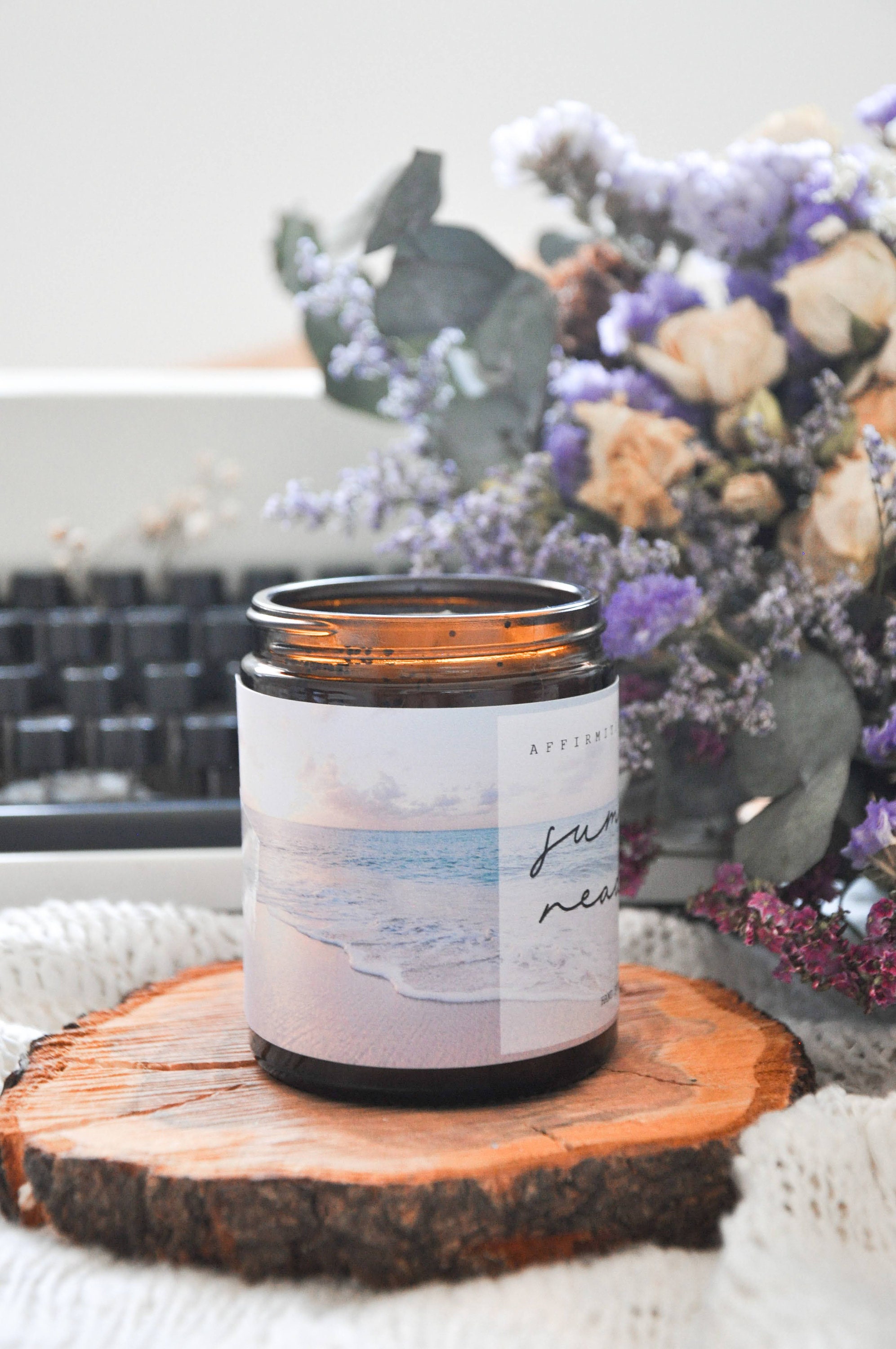 Summer Reading Candle / Scented Candle / Bookish Candle / Book Lovers