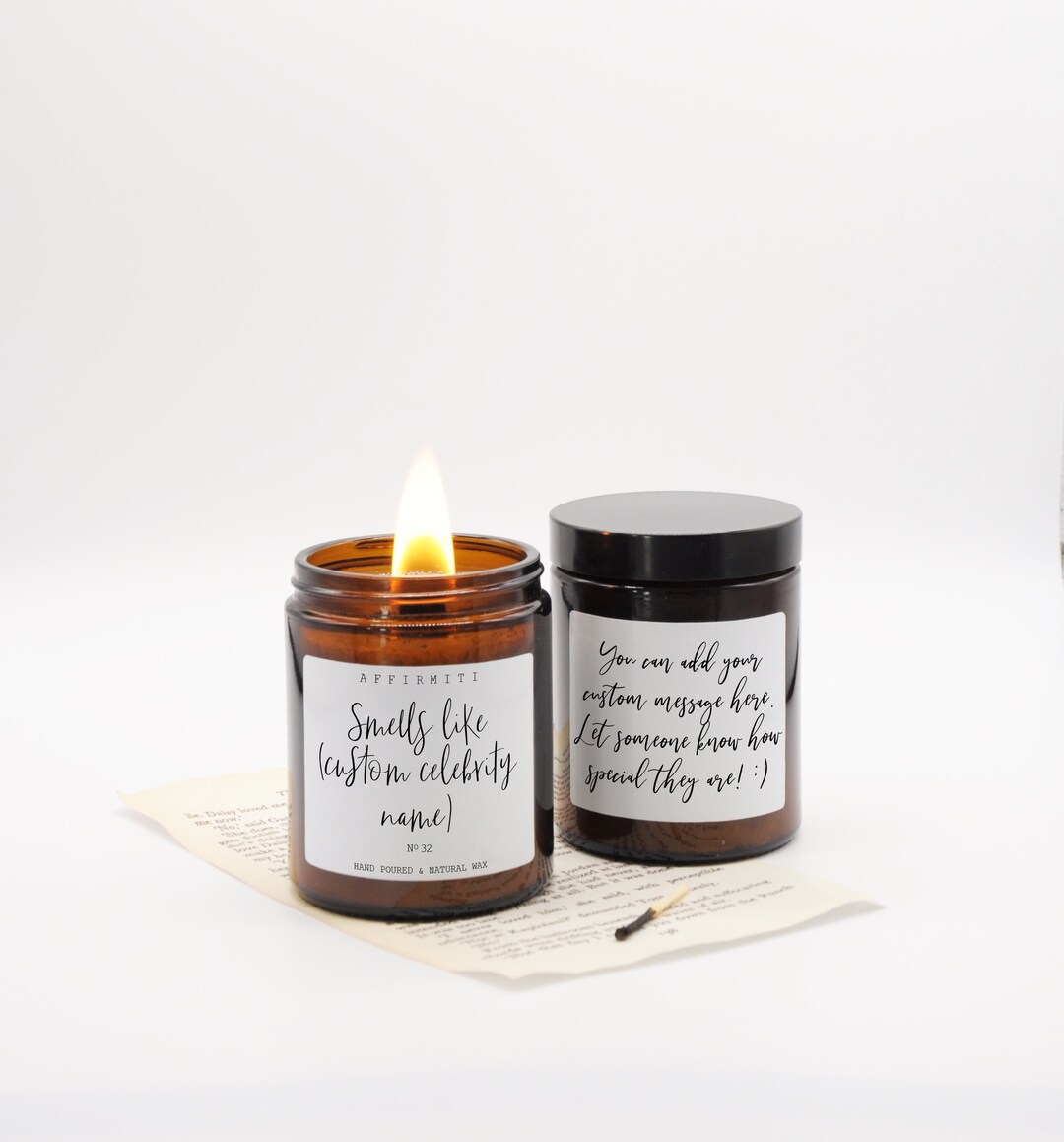 This Smells Like Candle / Custom Celebrity Scent Candle / Wood Wick