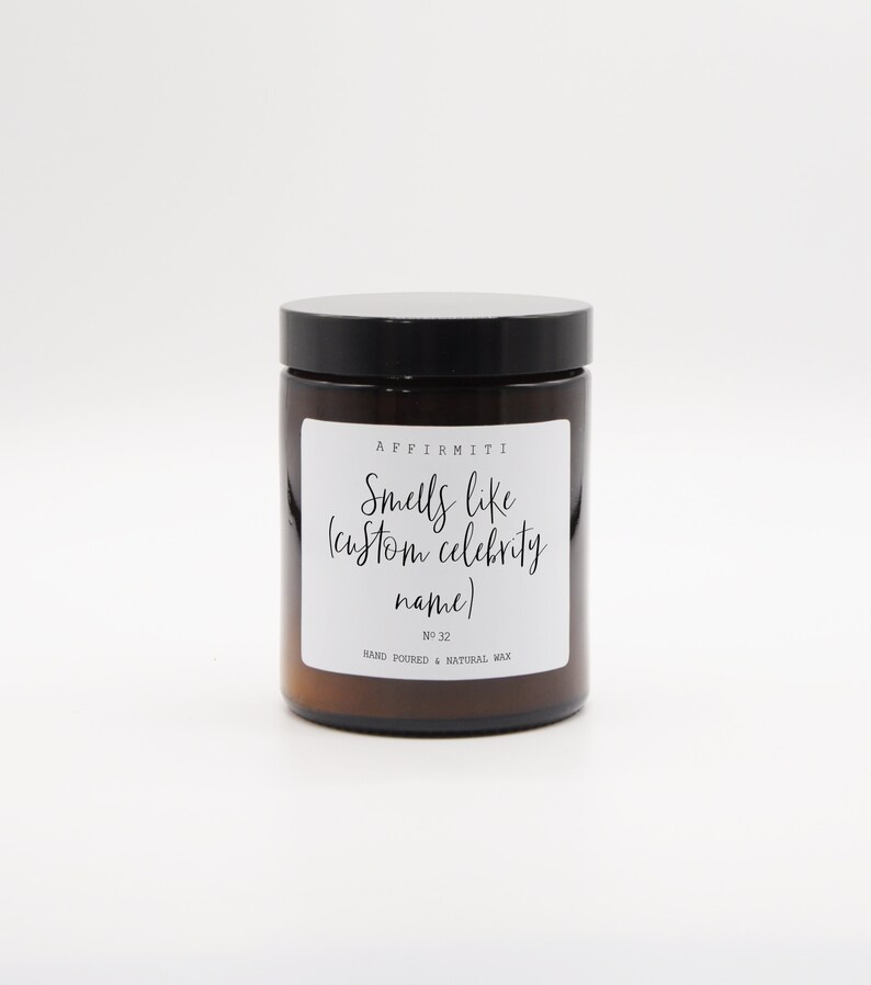 This Smells Like Candle / Custom Celebrity Scent Candle / Wood Wick