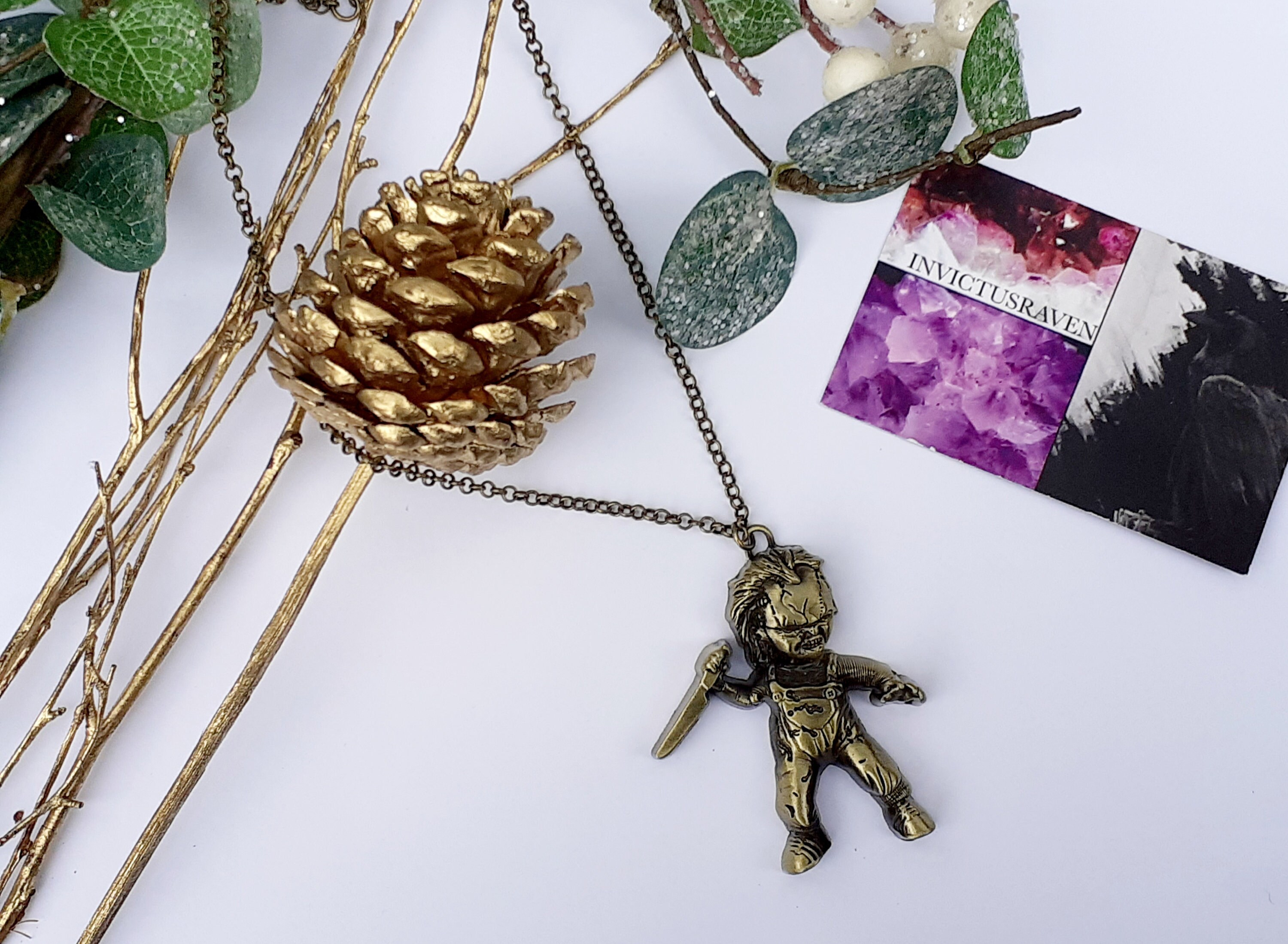chucky costume jewelry