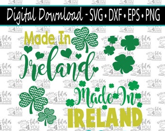 Made In Ireland Svg, St. Patrick's Baby SVG, St Patrick’s day Cricut design, Cricut design svg, st Patrick’s day svg, Ireland baby svg