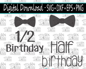 Download Half Birthday Svg Etsy