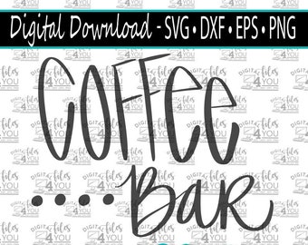 Hand Drawn Coffee Bar, Coffee Lover SVG, Coffee Bundle Svg, Coffee Cricut Designs, Coffee Life Svg, But first coffee svg, Print Decor