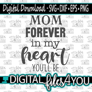 Download Rip Mom Svg Angel Mommy Digital Download Mom Svg In Memory Etsy