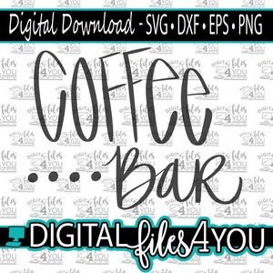 Hand Drawn Coffee Bar, Coffee Lover SVG, Coffee Bundle Svg, Coffee Cricut Designs, Coffee Life Svg, But first coffee svg, Print Decor