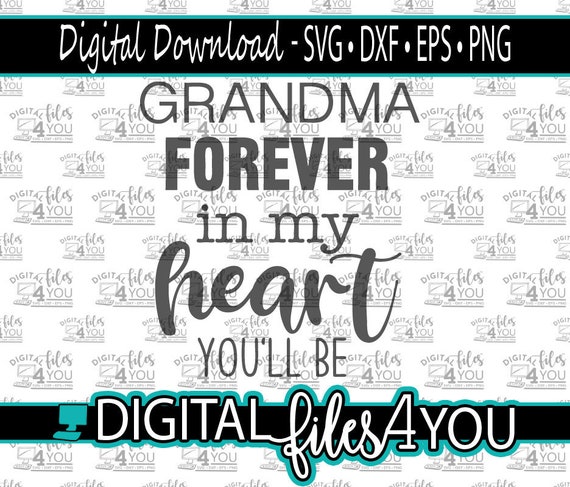 Download RIP Grandma Angel Grandma Digital In Memory of Grandma Svg ...