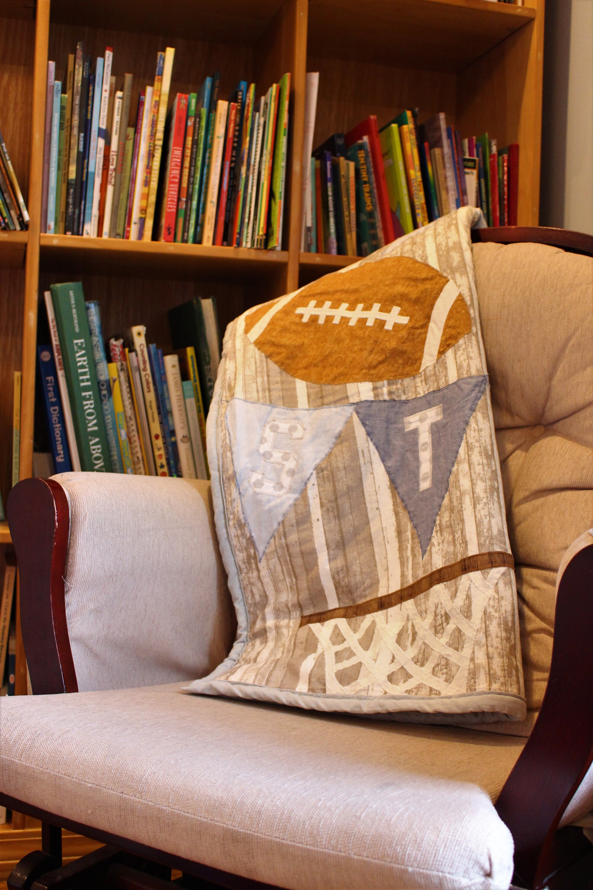 Vintage Sports Baby Blanket for Sports Themed Nursery Etsy