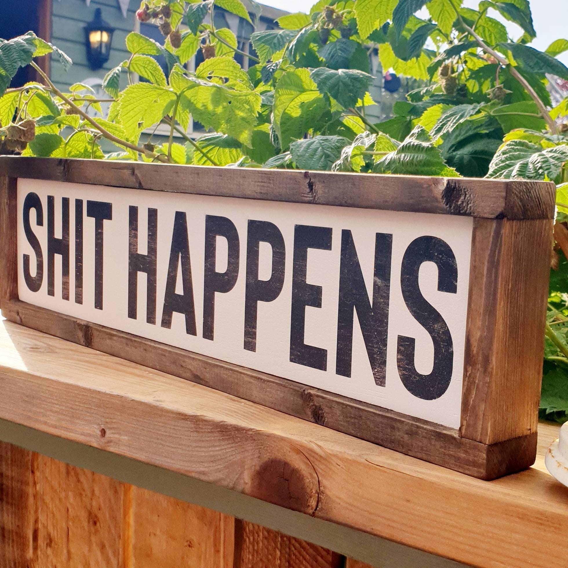 Funny bathroom sign / handmade sign / stay home sign / home Etsy