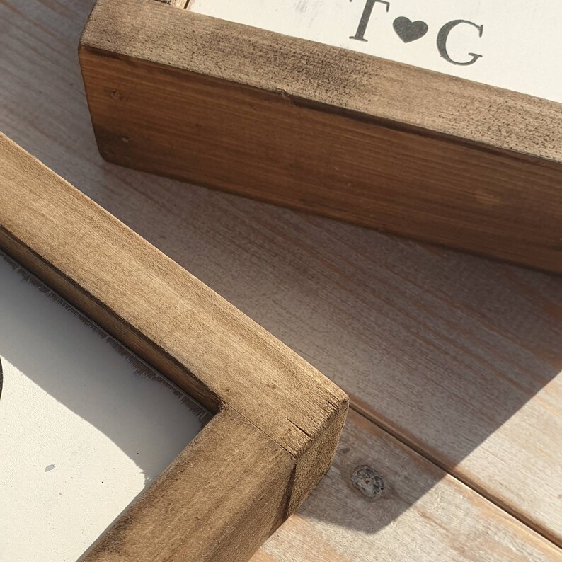 Handmade Personalised Wedding Sign Table Numbers Rustic - Etsy