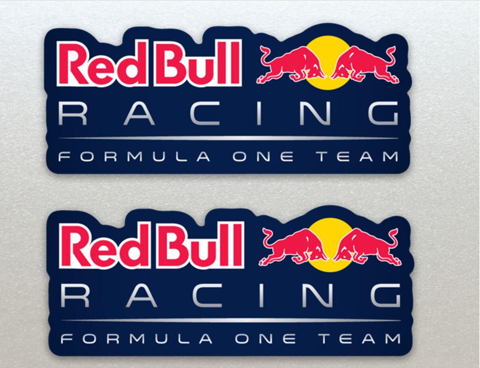 Stickers Red Bull Formule 1 F1 Racing bleu x2 pour voiture