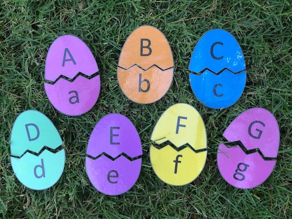 Easter Egg Alphabet Match