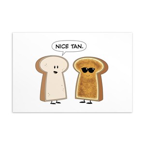 Nice Tan - Cartolina Toast