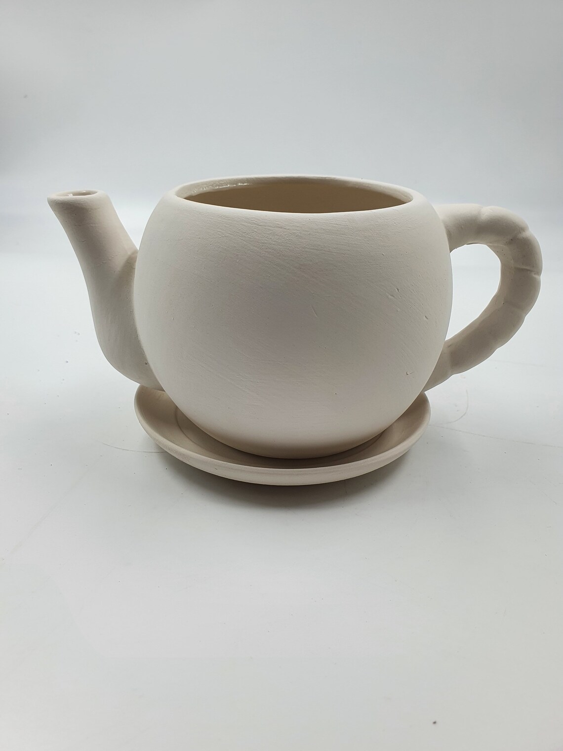 Ceramic Teapot Planter Large 6.5 Inch Perfect Gift Etsy