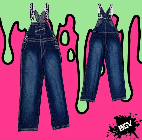 Rare 1990s FUBU JEANS overalls