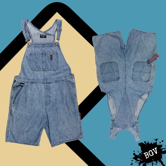 Vintage 1990s Polo Jeans Ralph Lauren short overal