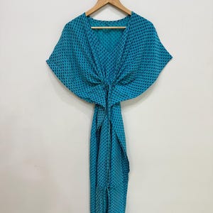 Kaftan Dress, Lightweight Silk Kaftan, Festival Outfit, Beach Caftan, Dressing Gown, Nightwear Gown, Handmade Kaftan, Womens Clothing