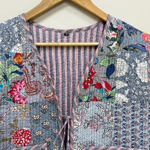 Patchwork Jacket
Quilted Jacket
Handmade Jacket
Indian Vest Jacket
Jacket For Women
Boho Sleeveless Vest
Short Jacket
Jacket With Pocket
Bohemian Jacket
Quilted Vest
Boho Jacket
Winter Warm Jacket
Cotton Waistcoat