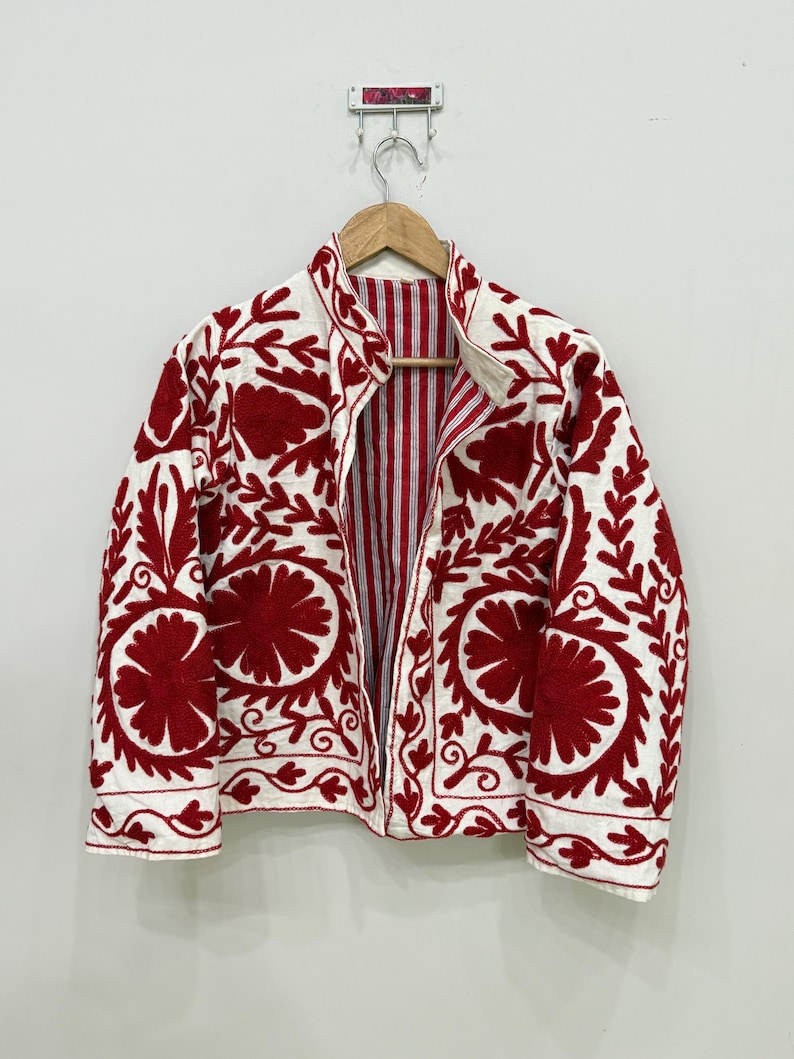 Indian Suzani Jacket
Cotton Jacket Coat
Women Jacket
Warm Jacket
Bohemian Jacket
Jacket For Women
Embroidery Jacket
Suzani Jacket
Short Jacket
Handmade Jacket
Boho Jacket
Jacket For Her
Suzani Coat
