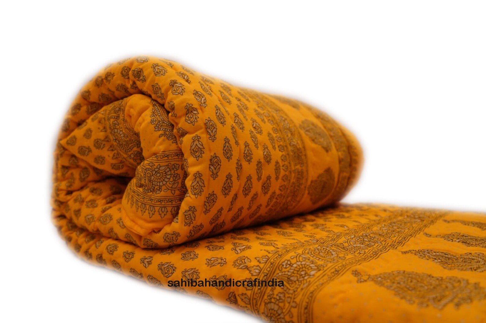 Razai / Room Décor Rajai / Blanket Throw / Floral Hand Block Etsy