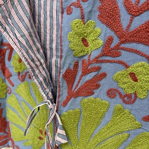 Hippie Jacket
Suzani Jacket
Embroidery Jacket
Cotton Jacket
Floral Jacket
Sleeveless Jacket
Handmade Jacket
Suzani Waistcoat
Embroidered Vest
Jacket For Women
Festival Jacket
Gift For Her
Winter Jacket