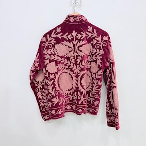 Suzani Jacket
Jacket For Women
Velvet Jacket
Short Jacket
Handmade Jacket
Embroidered Jacket
Winter Jacket
Coat Jacket
Hippie Jacket
Gift For Her
Cotton Jacket
Suzani Coat
Bohemain Jacket