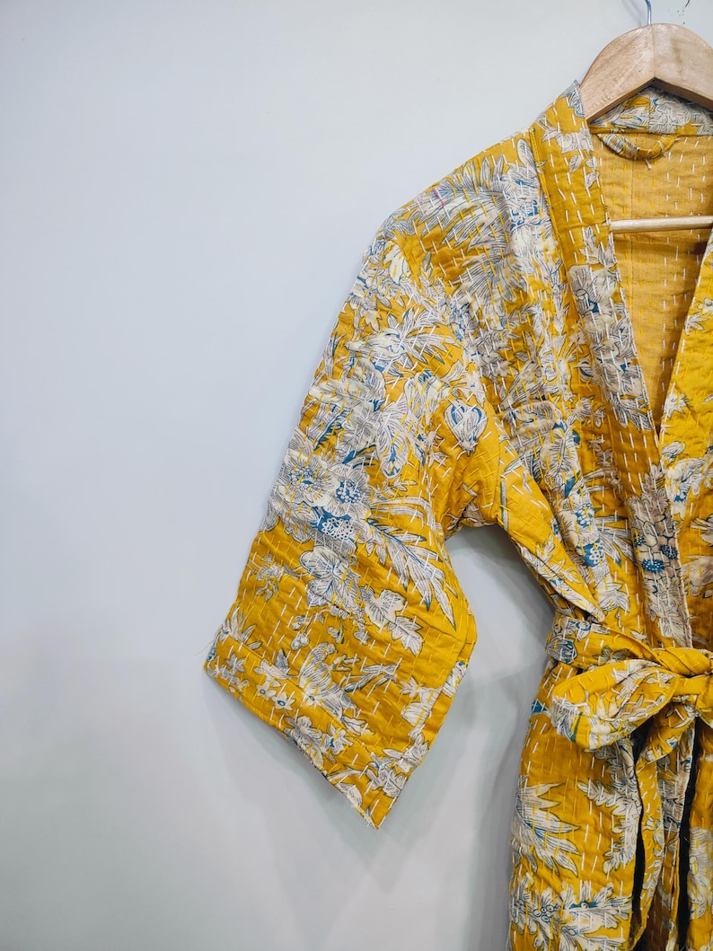 Kantha Jacket
quilted jacket
kimono jacket
kimono robe
kantha robe
winter wear robe
long kimono
kimono for women
Cotton Kimono Jacket
Wedding Robe
Valentine Gift
Long Jacket
Warm Jacket