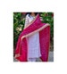 Jaipuri Rajasthani Women Silk Bandhani Bandhej Heavy Dupatta With Gota Work And Latkan Pink Color Bridal Dupatta Scarves Bandni Dupatta 