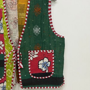 KANTHA WAISTCOAT | Patchwork main image 0