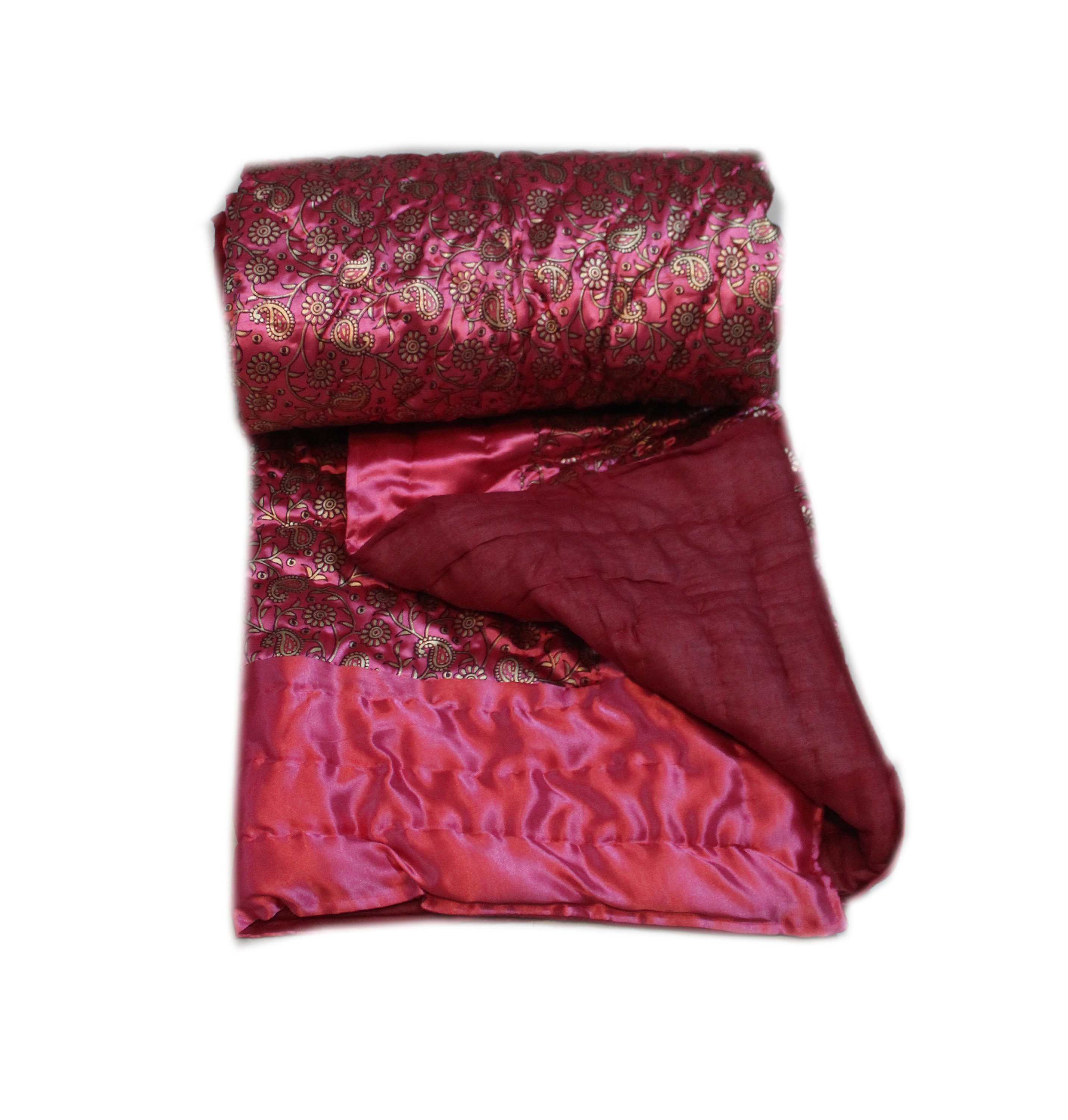 Indian Razai Silk & Cotton Jaipuri Razai Throw Blanket Etsy